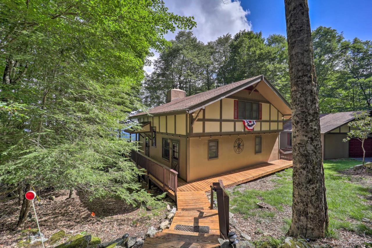 Beech Mountain Cabin Retreat With Hot Tub And Views! Εξωτερικό φωτογραφία